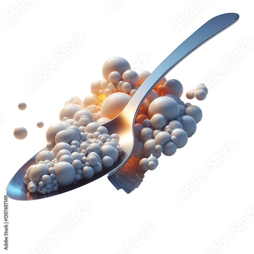 stainless steel spoon