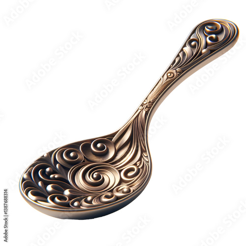 stainless steel spoon