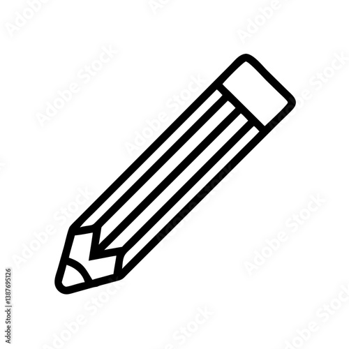 Pencil icons symbolize creativity and artistic expression. Essential for drawing, writing, and educational themes, these designs reflect the art of communication through simple tools.
