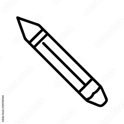 Pencil icons symbolize creativity and artistic expression. Essential for drawing, writing, and educational themes, these designs reflect the art of communication through simple tools.