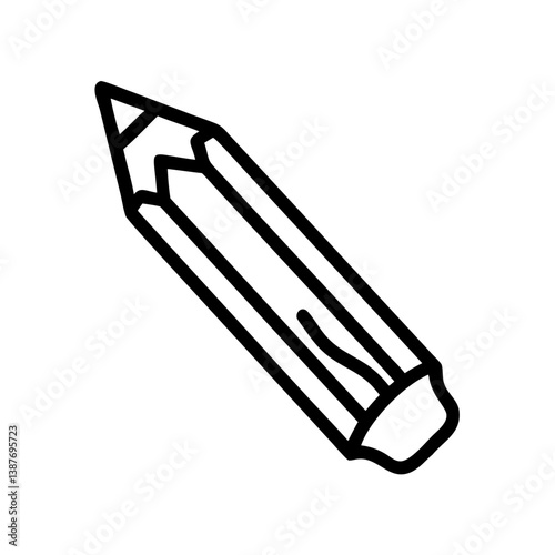 Pencil icons symbolize creativity and artistic expression. Essential for drawing, writing, and educational themes, these designs reflect the art of communication through simple tools.