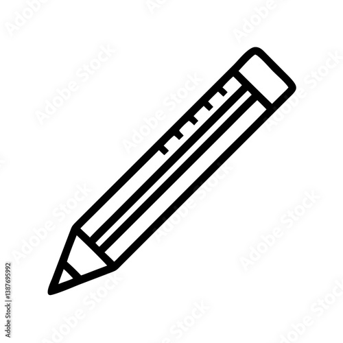Pencil icons symbolize creativity and artistic expression. Essential for drawing, writing, and educational themes, these designs reflect the art of communication through simple tools.