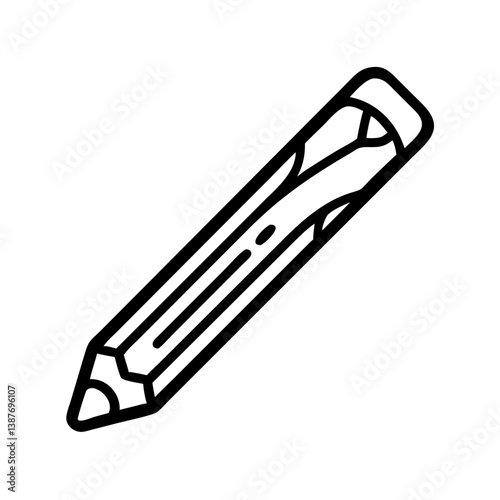Pencil icons symbolize creativity and artistic expression. Essential for drawing, writing, and educational themes, these designs reflect the art of communication through simple tools.