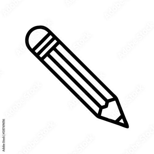 Pencil icons symbolize creativity and artistic expression. Essential for drawing, writing, and educational themes, these designs reflect the art of communication through simple tools.