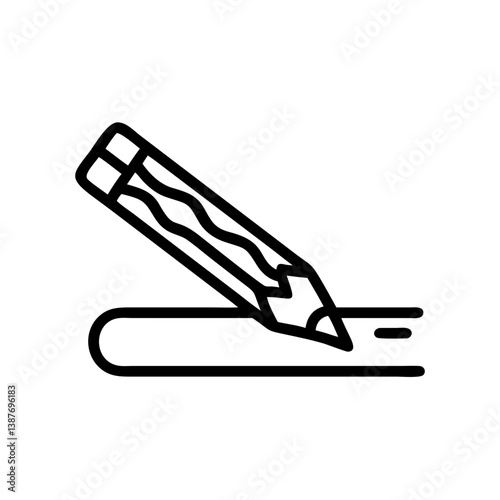Pencil icons symbolize creativity and artistic expression. Essential for drawing, writing, and educational themes, these designs reflect the art of communication through simple tools.