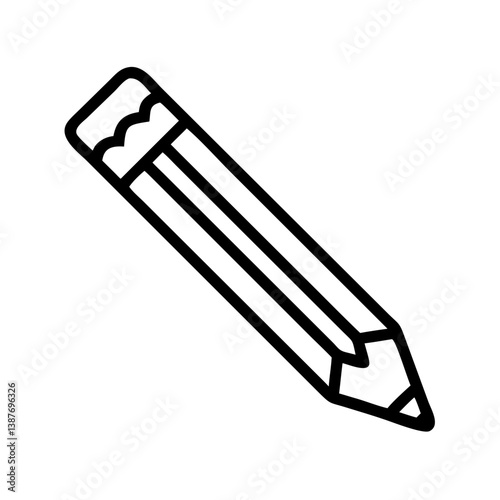 Pencil icons symbolize creativity and artistic expression. Essential for drawing, writing, and educational themes, these designs reflect the art of communication through simple tools.