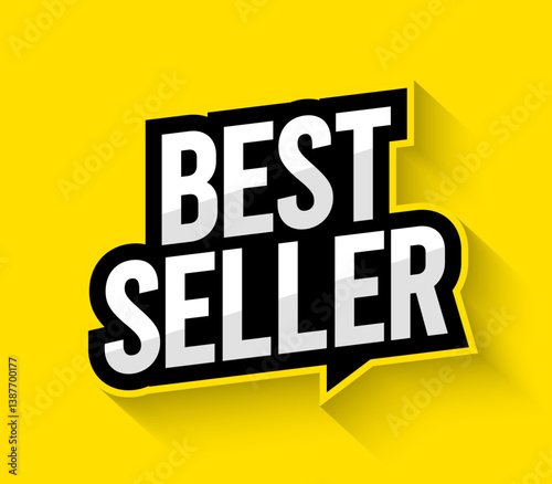 promotional banner. best seller