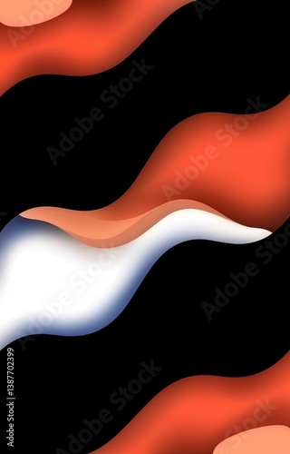 Obraz na płótnie abstract minimal design isolated background w salonie