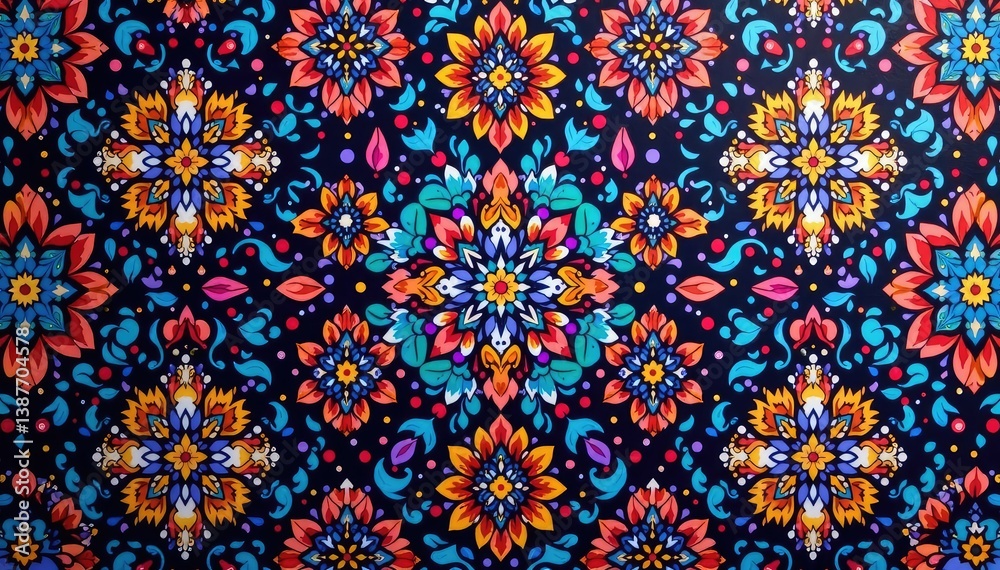 Geometric damask, repeating diamond & paisley shapes, contemporary pattern, decoration, wallpaper Geometric damask, repeating diamond & paisley shapes, contemporary pattern, decoration, wallpaper