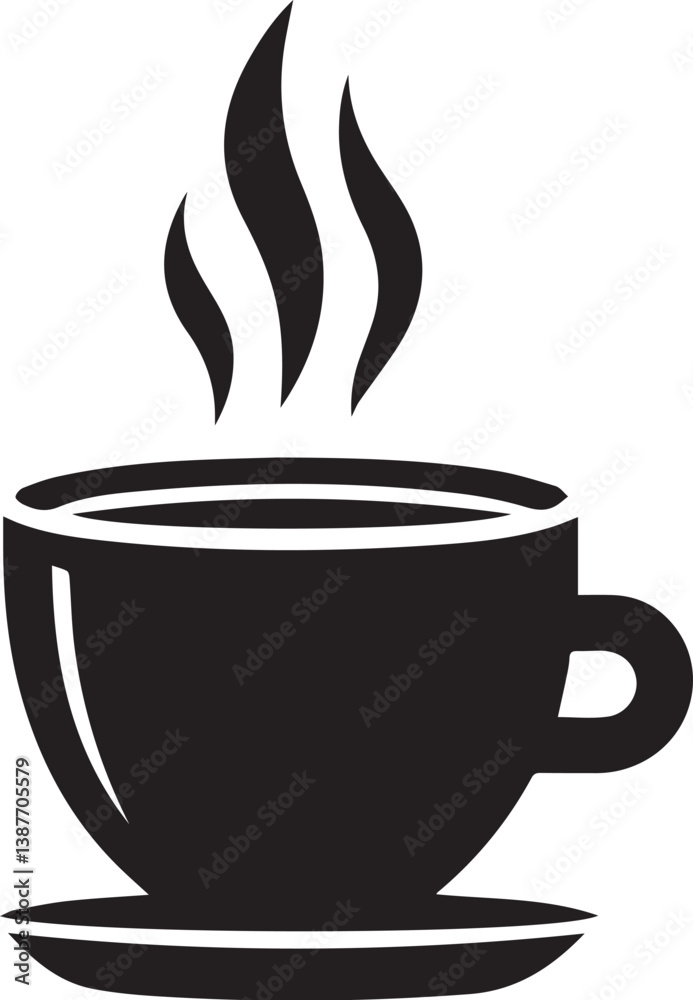 Coffee cup icon vector illustration Coffee cup icon vector illustration