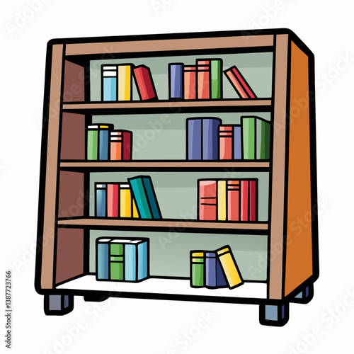 books on the shelf