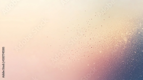 Dynamic pastel abstract design with glowing bokeh effect, sparkling stars, and glitter details in soft pink, blue, purple gradient. High-quality vector illustration for creative presentations, luxury 