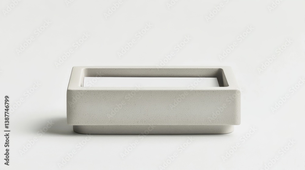 Modern minimalist business card holder mockup to showcase your brand