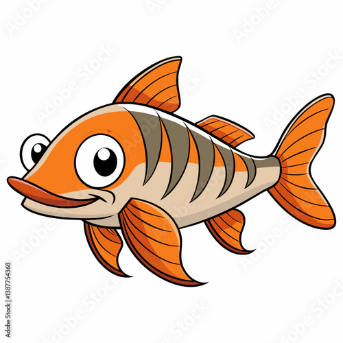 goldfish isolated on white background