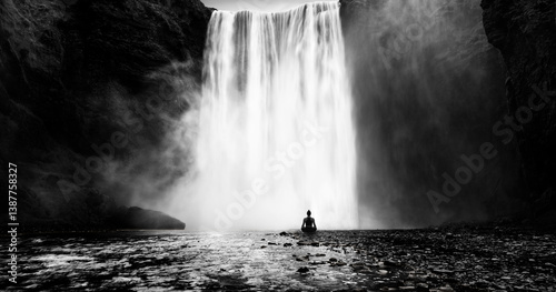 Photography Zen Waterfall hor