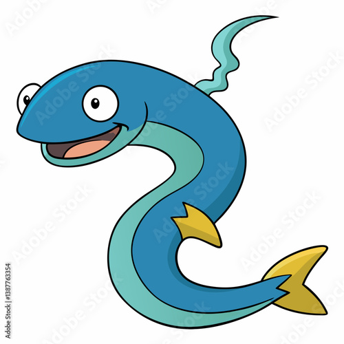 funny fish cartoon