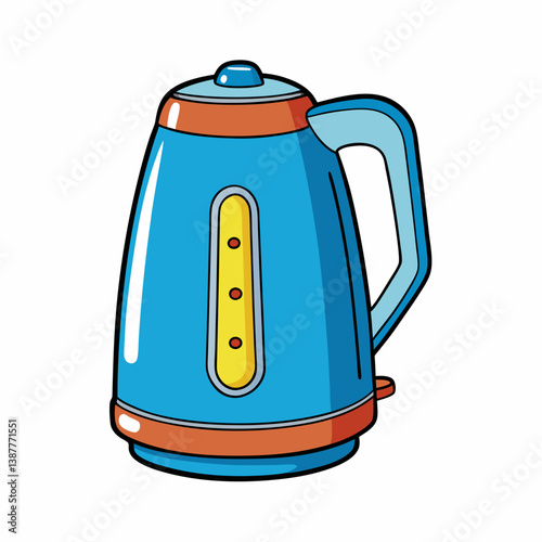 kettle on white