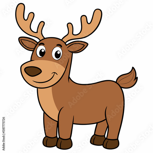 reindeer with red nose