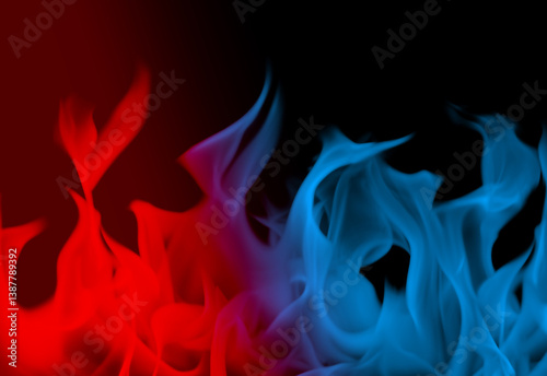Texture fire neon background