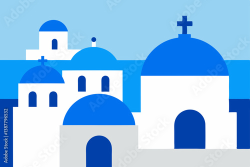 church in santorini greece