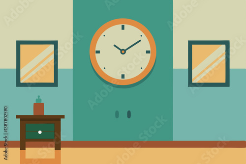 clock on the wall