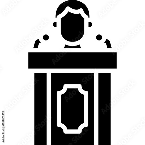 Speech Icon Vector Element