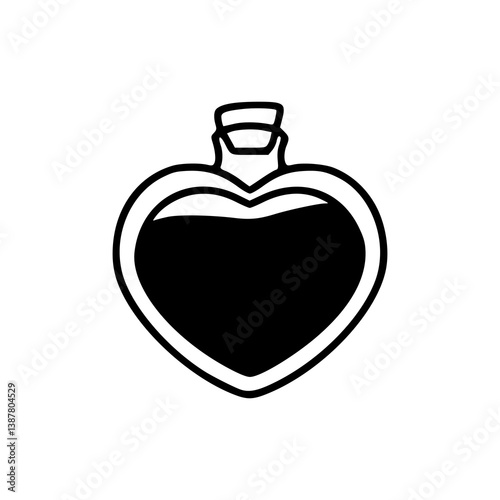 love potion vector icon