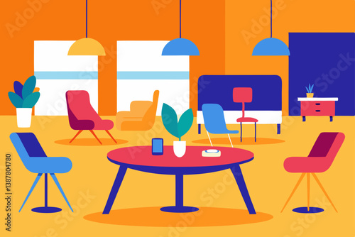 table with chairs and tables