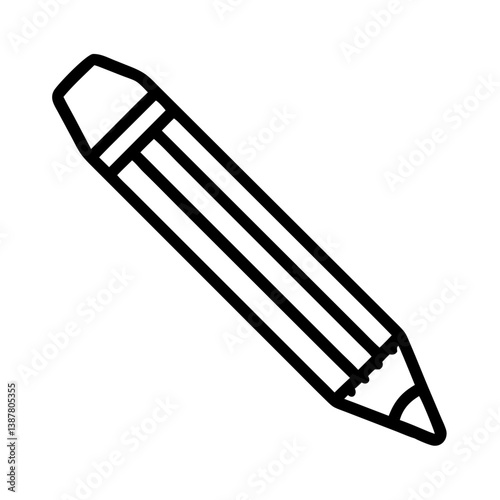 Pencil icons symbolize creativity and artistic expression. Essential for drawing, writing, and educational themes, these designs reflect the art of communication through simple tools.