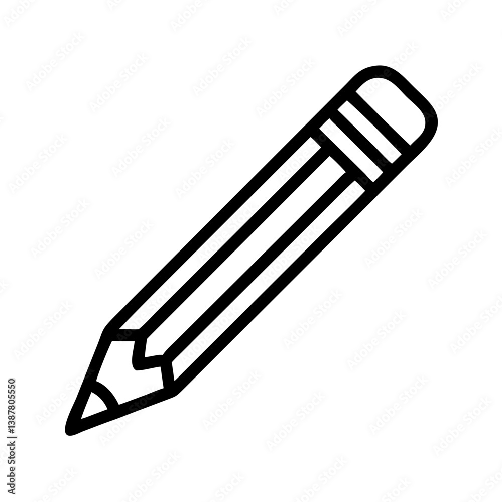 Pencil icons symbolize creativity and artistic expression. Essential for drawing, writing, and educational themes, these designs reflect the art of communication through simple tools. Pencil icons symbolize creativity and artistic expression. Essential for drawing, writing, and educational themes, these designs reflect the art of communication through simple tools.