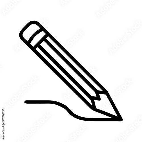 Pencil icons symbolize creativity and artistic expression. Essential for drawing, writing, and educational themes, these designs reflect the art of communication through simple tools.