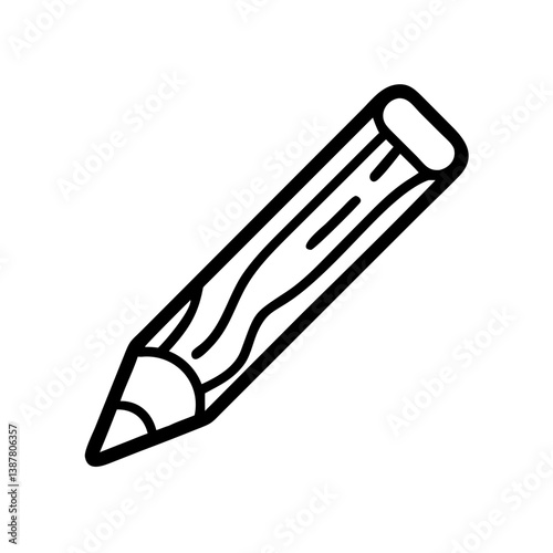 Pencil icons symbolize creativity and artistic expression. Essential for drawing, writing, and educational themes, these designs reflect the art of communication through simple tools.