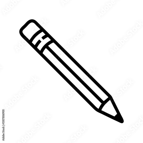 Pencil icons symbolize creativity and artistic expression. Essential for drawing, writing, and educational themes, these designs reflect the art of communication through simple tools.