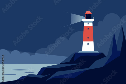 lighthouse of blue sky