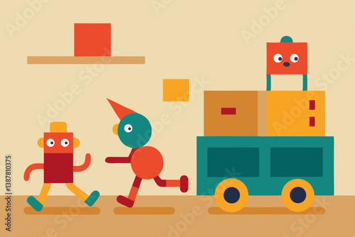 set of toys for children