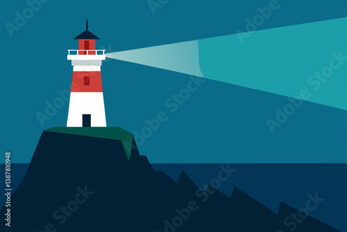 lighthouse on the coast
