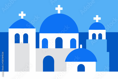 church in santorini greece
