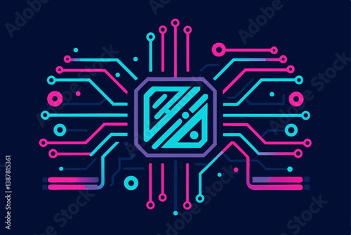 circuit board background