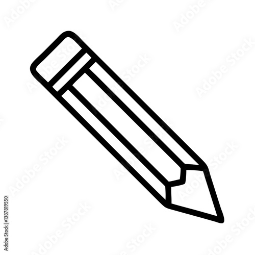 Pencil icons symbolize creativity and artistic expression. Essential for drawing, writing, and educational themes, these designs reflect the art of communication through simple tools.