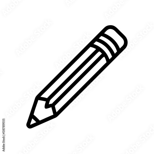 Pencil icons symbolize creativity and artistic expression. Essential for drawing, writing, and educational themes, these designs reflect the art of communication through simple tools.