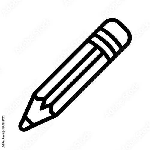 Pencil icons symbolize creativity and artistic expression. Essential for drawing, writing, and educational themes, these designs reflect the art of communication through simple tools.