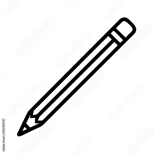 Pencil icons symbolize creativity and artistic expression. Essential for drawing, writing, and educational themes, these designs reflect the art of communication through simple tools.