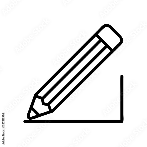 Pencil icons symbolize creativity and artistic expression. Essential for drawing, writing, and educational themes, these designs reflect the art of communication through simple tools.