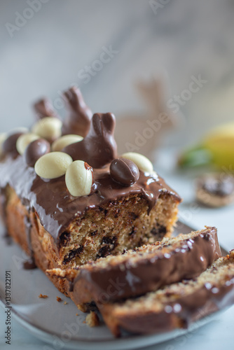 Wallpaper Mural sweet home made easter chocolate cake Torontodigital.ca
