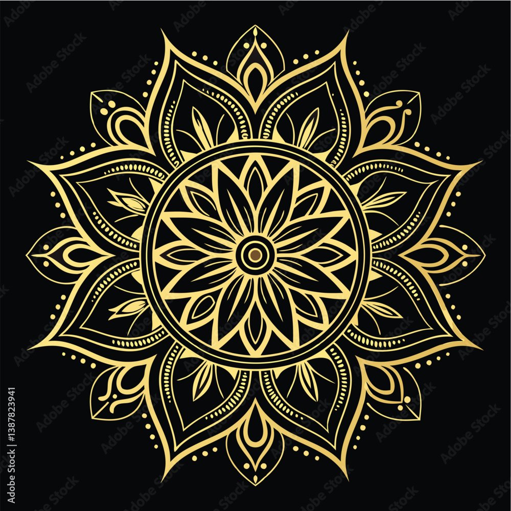 Pattern in the form of a mandala. Henna tattoo mandala. Mehndi style. Decorative pattern in oriental style. Coloring book page. Pattern in the form of a mandala. Henna tattoo mandala. Mehndi style. Decorative pattern in oriental style. Coloring book page.