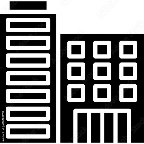 Building Icon Vector Element