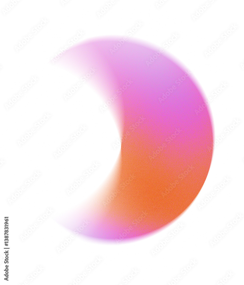 Abstract gradient orange pink png asset Abstract gradient orange pink png asset