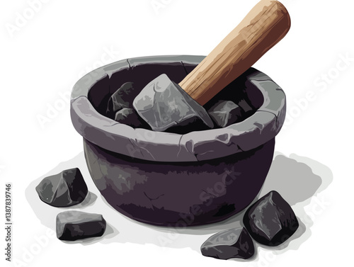 Mortar vector art
