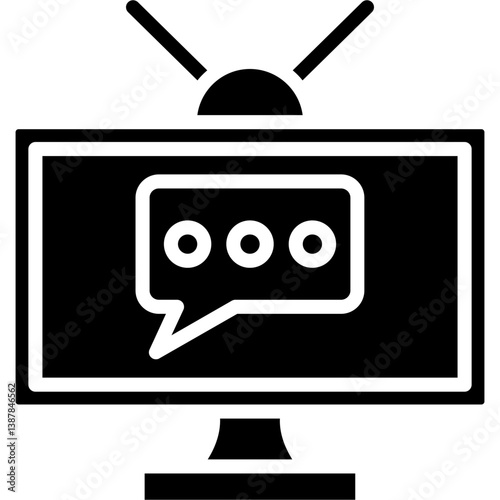 Argument Icon Vector Element