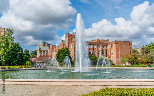 University Fountain Scene